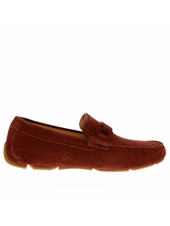 Salvatore Ferragamo Byte Loafers Burgundy Suede Leather Size 9 US New main image 6